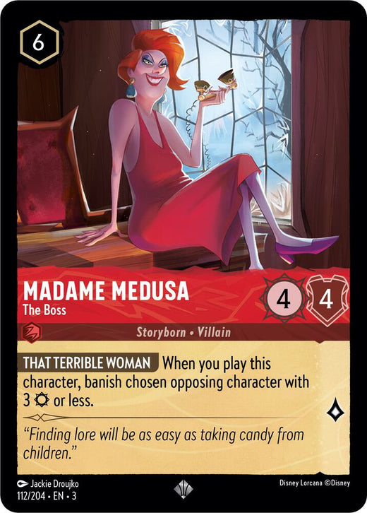 Madame Medusa - The Boss 112/204 Super Rare