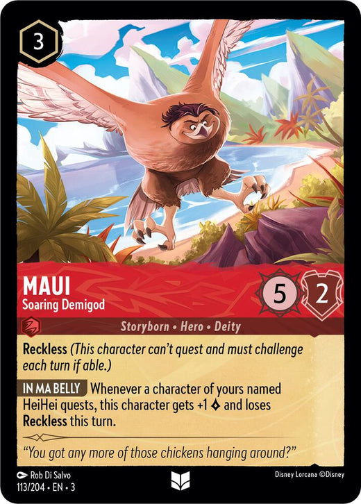 Maui - Soaring Demigod 113/204 Uncommon