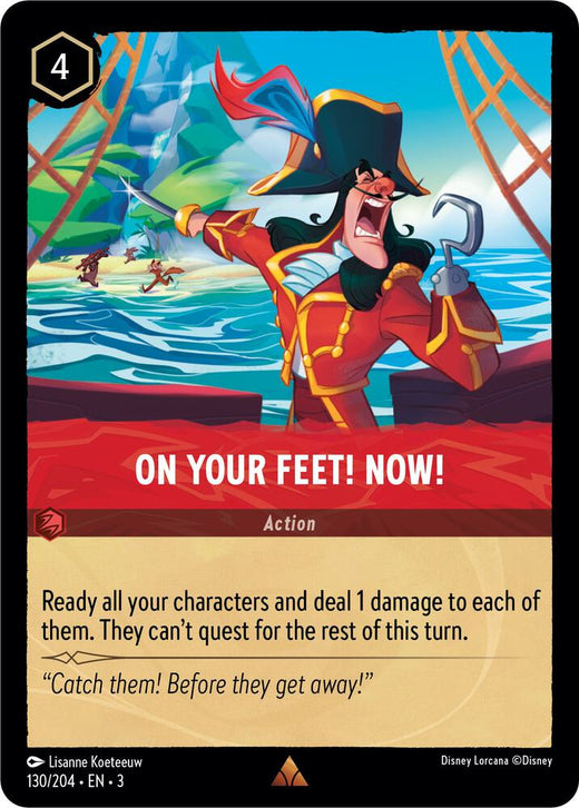 On Your Feet! Now! 130/204 Rare