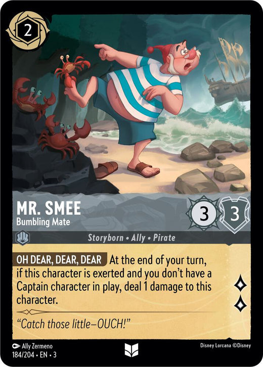 Mr. Smee - Bumbling Mate 184/204 Uncommon