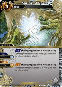 Spring of Norn (Event Pack Vol. 4) | Launch & Event Promos | Common | Unspecified | #ST03-012
