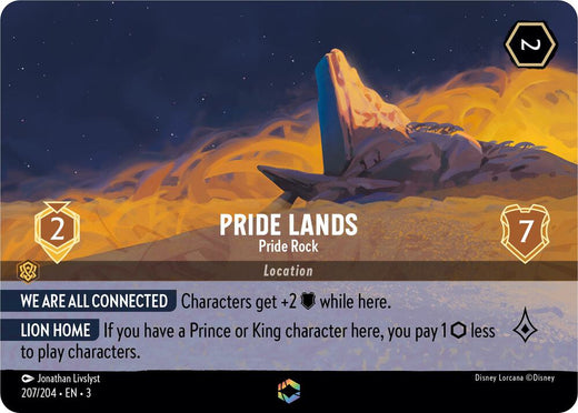 Pride Lands - Pride Rock (Enchanted) 207/204 Enchanted Holofoil