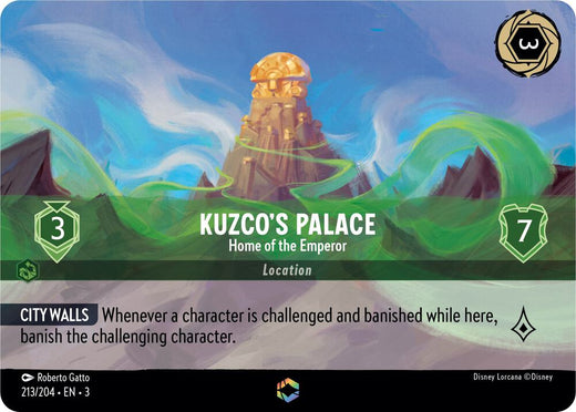 Kuzco's Palace - Home of the Emperor (Enchanted) 213/204 Enchanted Holofoil