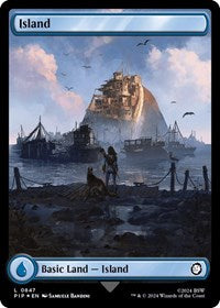 Island (0847) (Surge Foil) L