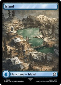 Island (0848) (Surge Foil) L