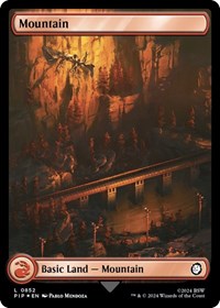 Mountain (0852) (Surge Foil) L