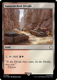 Sunscorched Divide (Surge Foil) 681 R