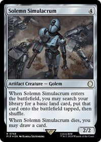 Solemn Simulacrum (Surge Foil) 768 R