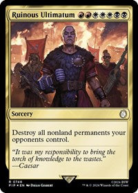 Ruinous Ultimatum (Surge Foil) 748 R