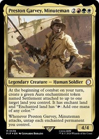 Preston Garvey, Minuteman (Surge Foil) 536 M