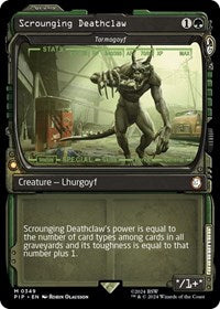 Scrounging Deathclaw - Tarmogoyf (Showcase) 349 M