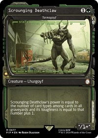 Scrounging Deathclaw - Tarmogoyf (Showcase) (Surge Foil) 877 M