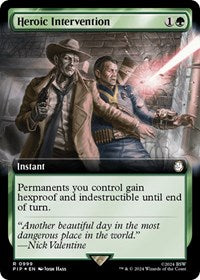Heroic Intervention (Extended Art) (Surge Foil) 999 R