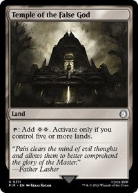 Temple of the False God 311 U