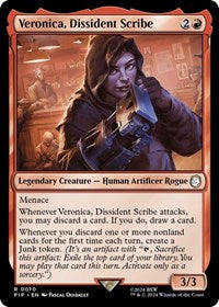 Veronica, Dissident Scribe 70 R