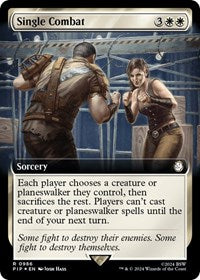 Single Combat (Extended Art) (Surge Foil) 986 R