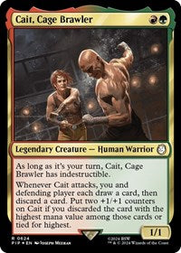 Cait, Cage Brawler (Surge Foil) 624 R