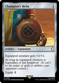 Champion's Helm (Surge Foil) 756 R