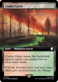 Cinder Glade (Extended Art) (Surge Foil) 1018 R