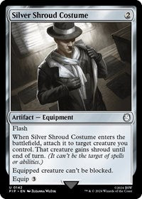 Silver Shroud Costume 142 U