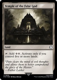 Temple of the False God (Surge Foil) 839 U