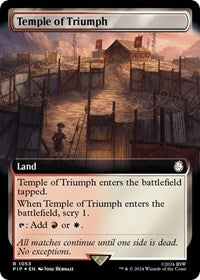 Temple of Triumph (Extended Art) (Surge Foil) 1053 R