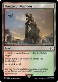 Temple of Abandon (Surge Foil) 830 R