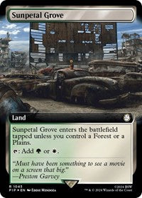 Sunpetal Grove (Extended Art) (Surge Foil) 1043 R