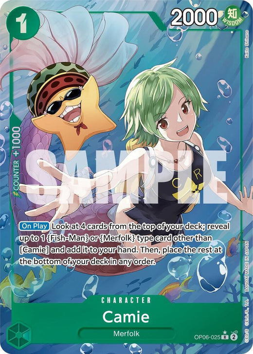 Camie (Alternate Art) OP06-025 R Foil