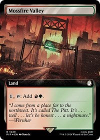 Mossfire Valley (Extended Art) (Surge Foil) 1029 R