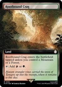 Rootbound Crag (Extended Art) (Surge Foil) 1032 R