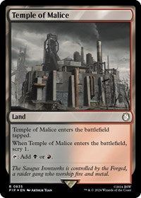 Temple of Malice (Surge Foil) 835 R