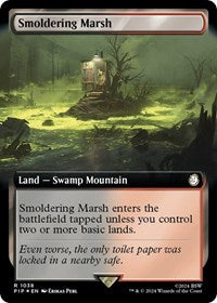 Smoldering Marsh (Extended Art) (Surge Foil) 1038 R