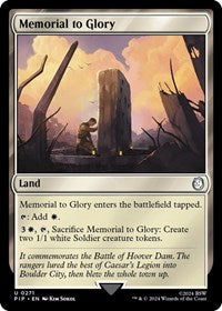 Memorial to Glory 271 U