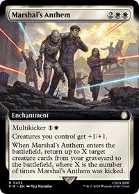 Marshal's Anthem (Extended Art) 453 R