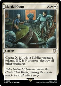 Martial Coup (Surge Foil) 695 R