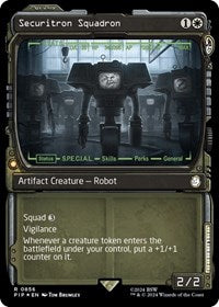 Securitron Squadron (Showcase) (Surge Foil) 856 R