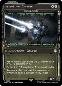 Assaultron Invader - Walking Ballista (Showcase) (Surge Foil) 880 R