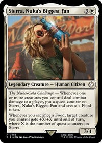Sierra, Nuka's Biggest Fan (Surge Foil) 553 R