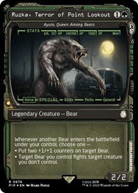 Ruzka, Terror of Point Lookout - Ayula, Queen Among Bears (Showcase) (Surge Foil) 876 R
