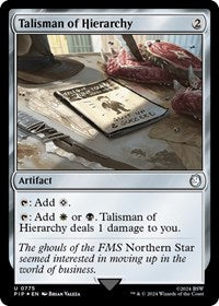 Talisman of Hierarchy (Surge Foil) 775 U