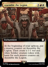 Assemble the Legion (Extended Art) (Surge Foil) 1002 R
