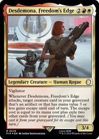 Desdemona, Freedom's Edge (Surge Foil) 629 R
