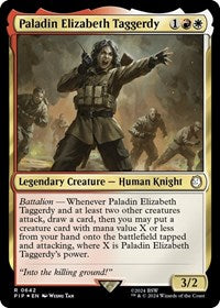 Paladin Elizabeth Taggerdy (Surge Foil) 642 R