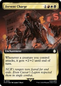 Fervent Charge (Extended Art) (Surge Foil) 1005 R