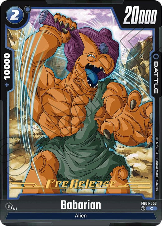 Babarian FB01-053 C
