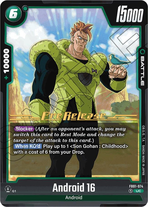 Android 16 FB01-074 UC