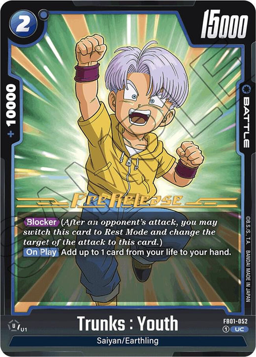 Trunks: Joven FB01-052 UC