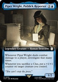 Piper Wright, Publick Reporter (Extended Art) 379 R