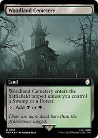 Woodland Cemetery (Extended Art) (Surge Foil) 1056 R